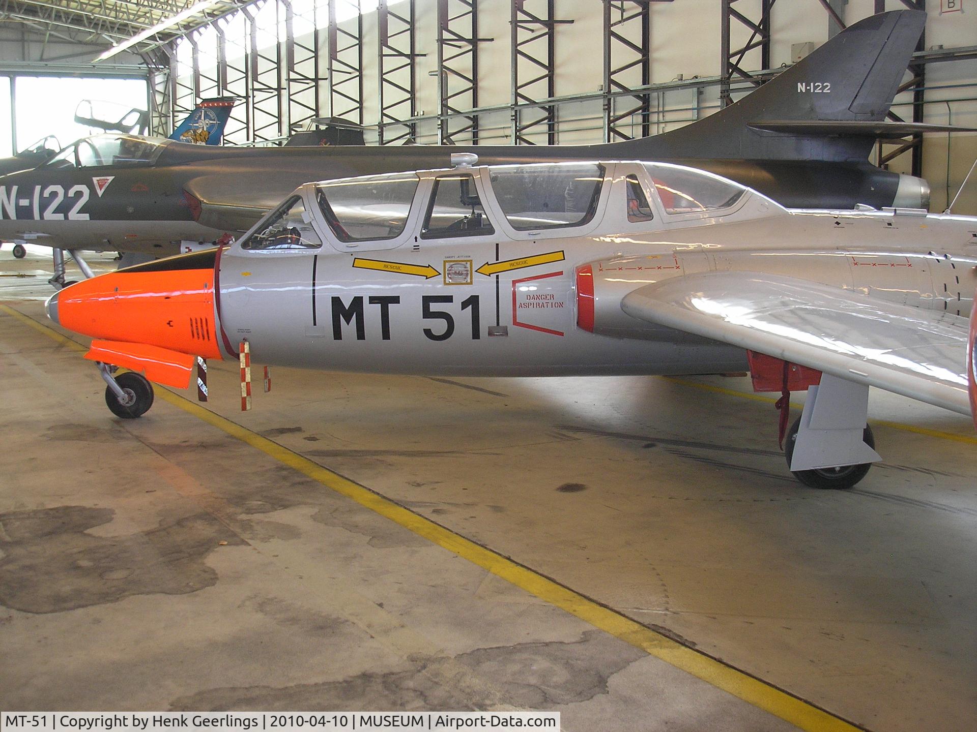 MT-51, Fouga CM-170R Magister C/N 45, Dutch AF Museum Soesterberg