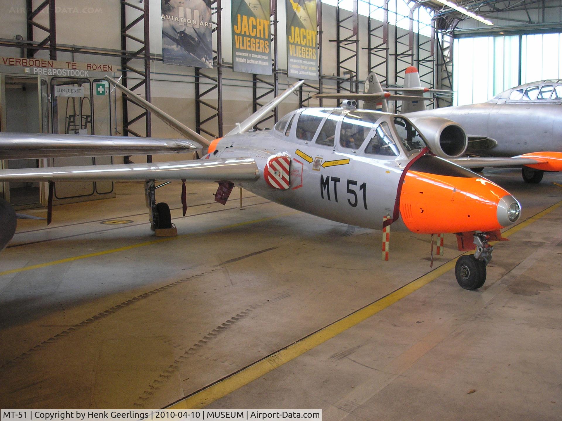 MT-51, Fouga CM-170R Magister C/N 45, MLM , Dutch AF Museum