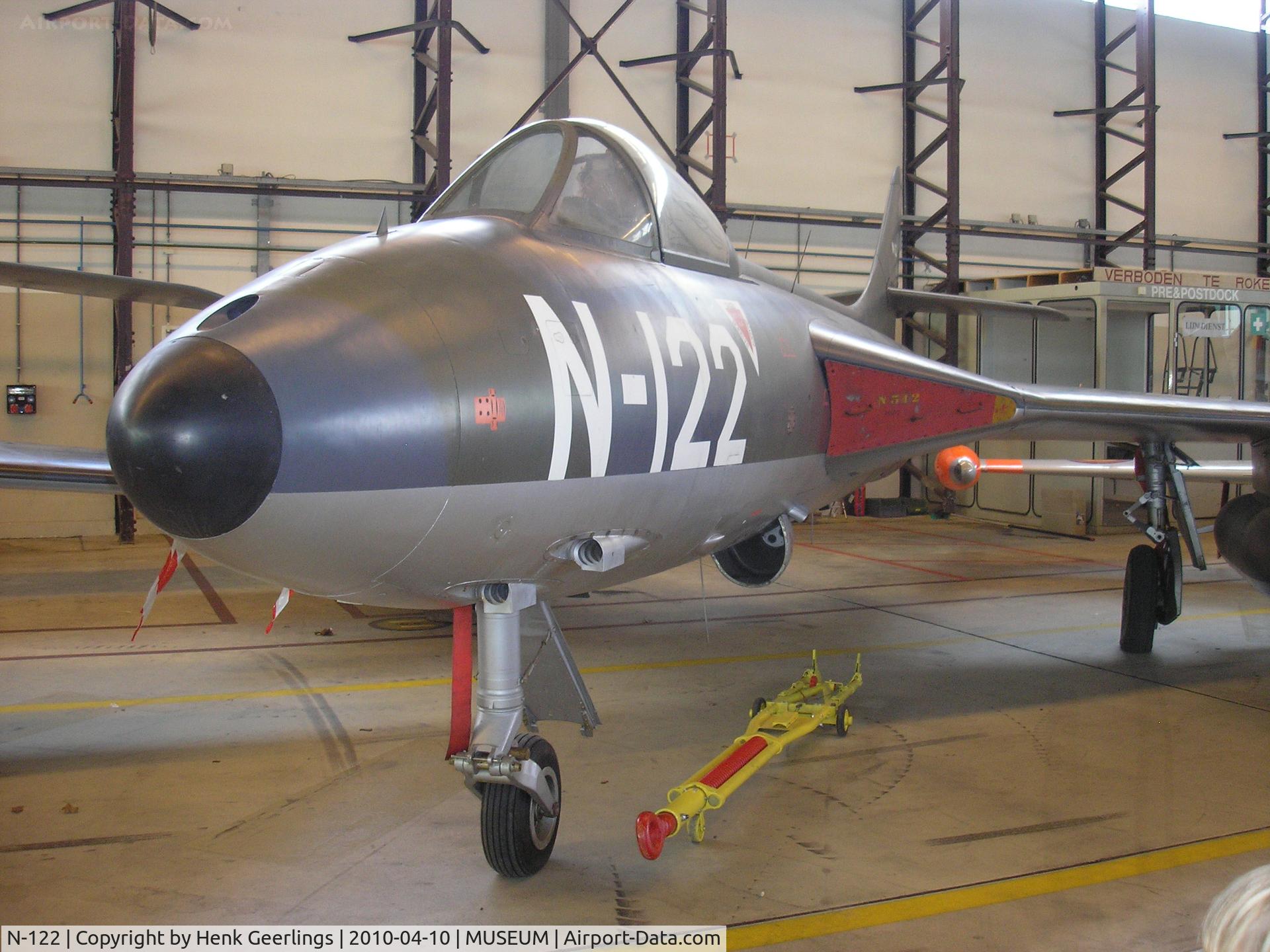 N-122, Hawker Hunter F.4 C/N 8622, MLM , Dutch AF Museum