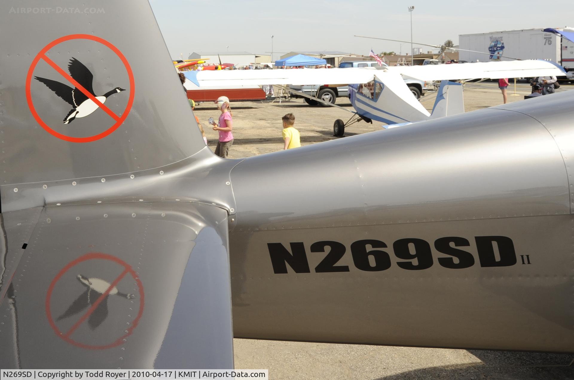 N269SD, Vans RV-7A C/N 73373, Original RV-7 N269SD was lost to a bird strike with a goose.