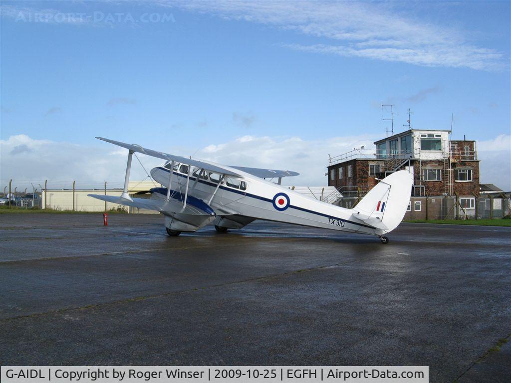 G-AIDL, 1946 De Havilland DH-89A Dominie/Dragon Rapide 6 C/N 6968, Visiting de Havilland Rapide 6 in RAF markings with s/n TX310.