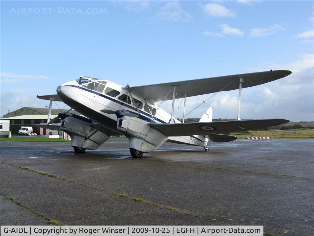 G-AIDL, 1946 De Havilland DH-89A Dominie/Dragon Rapide 6 C/N 6968, Visiting de Havilland Rapide 6 in RAF markings with s/n TX310
