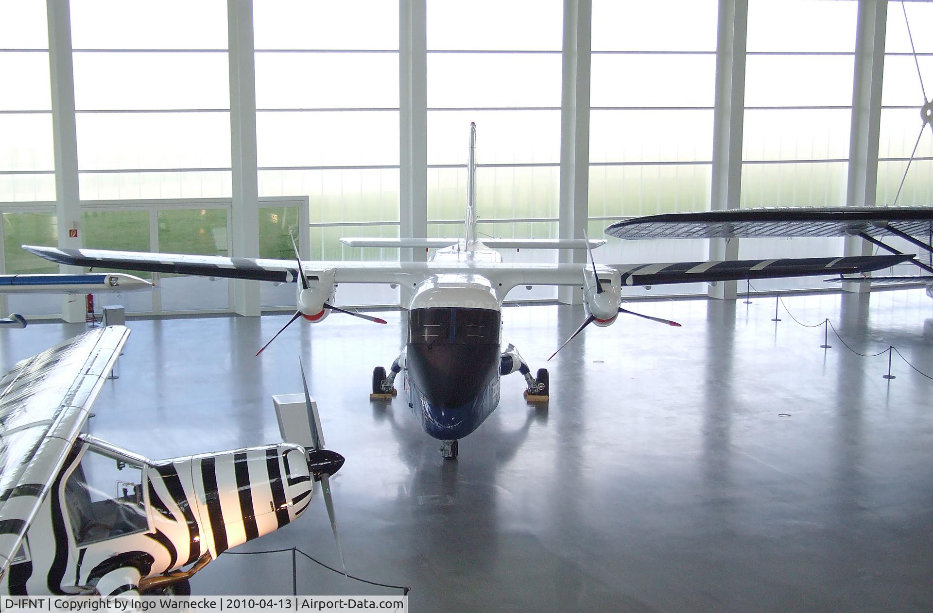 D-IFNT, Dornier Do-28E TNT C/N 4330, Dornier Do 28E TNT at the Dornier Museum, Friedrichshafen