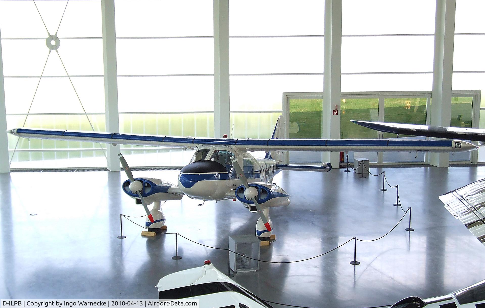 D-ILPB, 1961 Dornier Do-28A-1 C/N 3015, Dornier Do 28A-1 (shown in its former identity as Luftwaffe VIP-transport) at the Dornier Museum, Friedrichshafen
