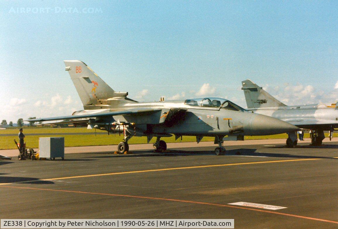 ZE338, 1987 Panavia Tornado F.3 C/N 638/AS041/3286, Tornado F.3 of 29 Squadron on the flight-line at the 1990 RAF Mildenhall Air Fete.