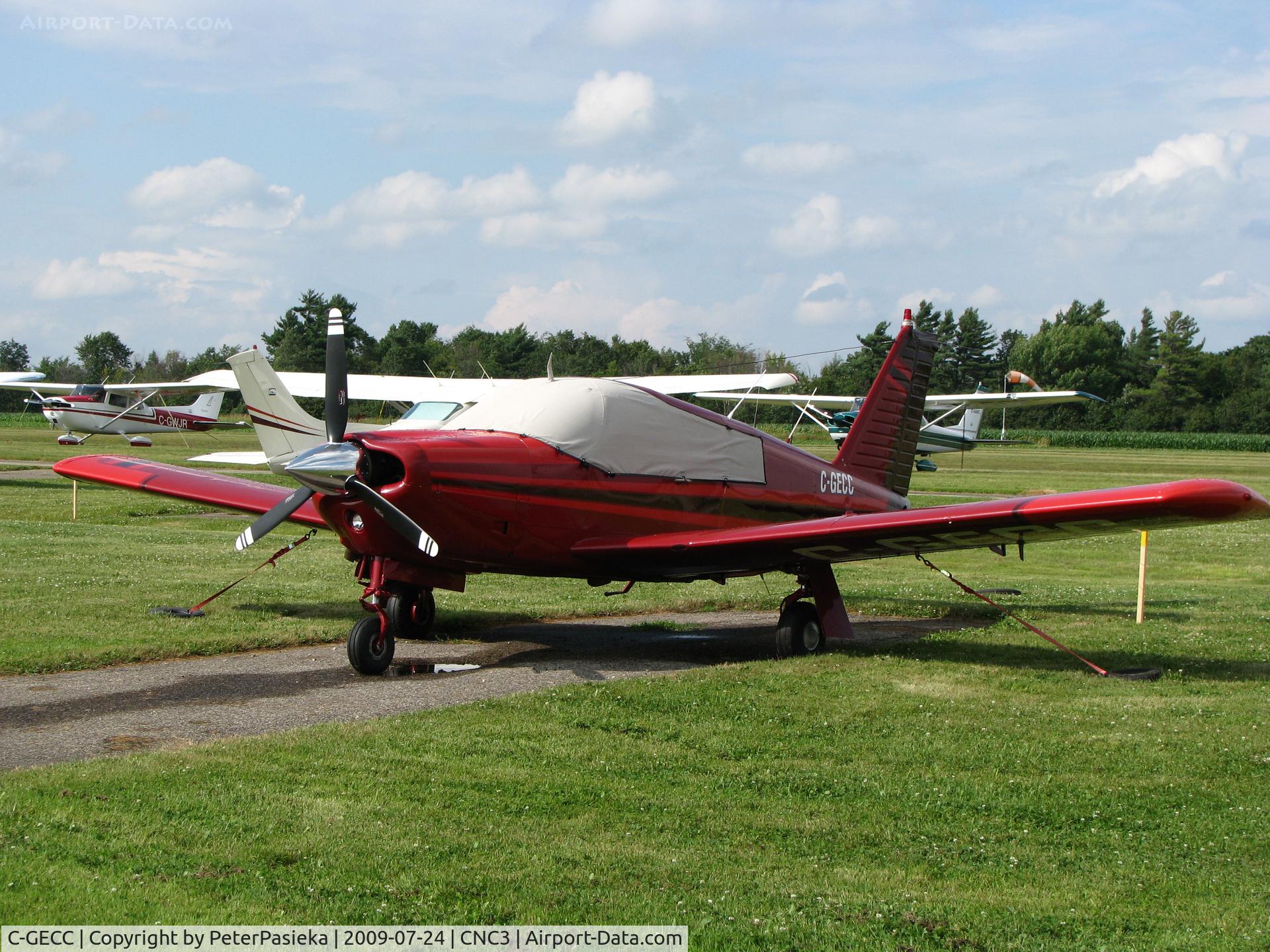 C-GECC, 1969 Piper PA-28R-180 Cherokee Arrow C/N 28R31104, @ Brampton Airport