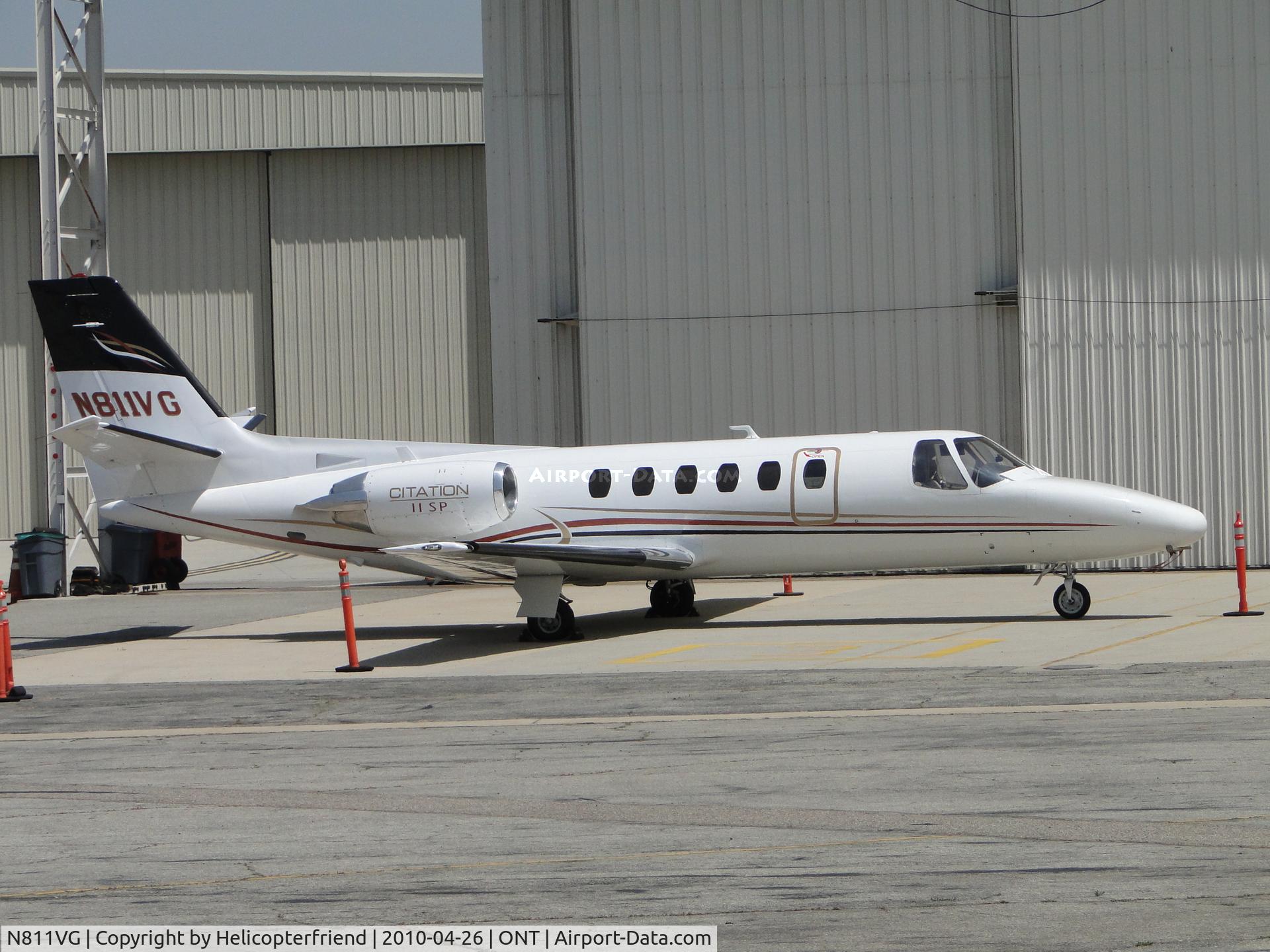N811VG, 1979 Cessna 551 Citation II/SP C/N 551-0017, Parked at ONT