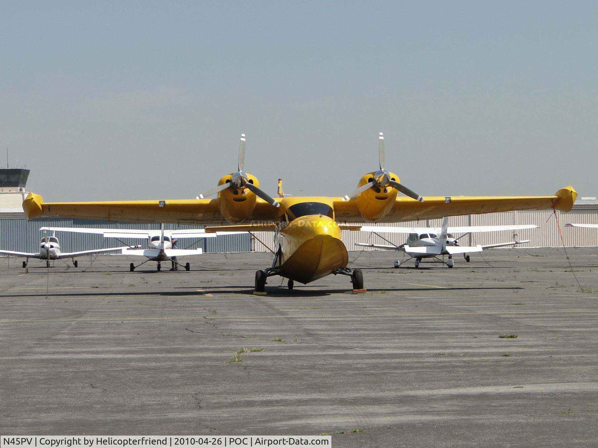 N45PV, 1944 Grumman G-44 Widgeon C/N 1380, Parked at Ballard's