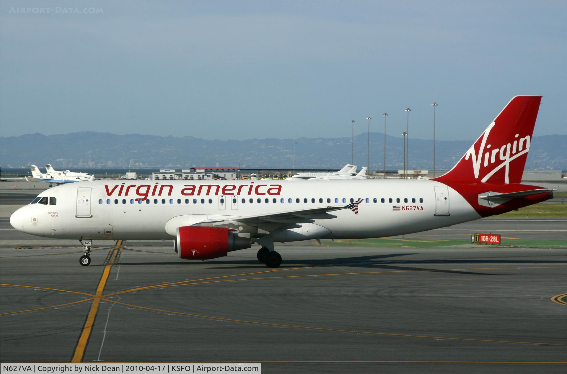N627VA, 2006 Airbus A320-214 C/N 2851, KSFO