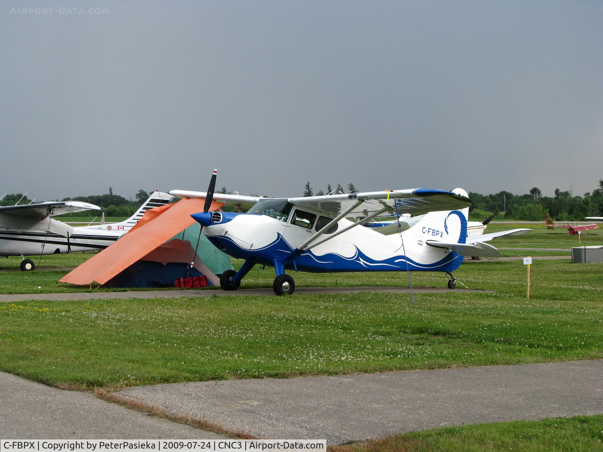 C-FBPX, 1949 Stinson 108-3 Voyager C/N 108-5067, @ Brampton Airport