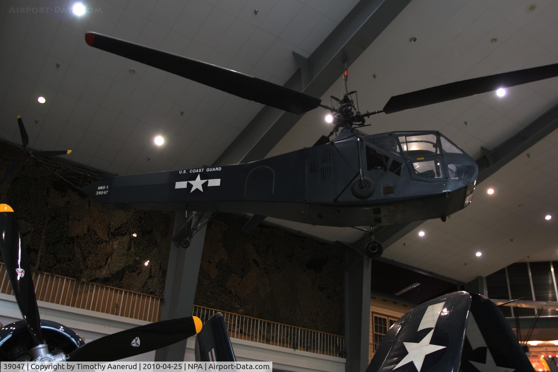 39047, 1944 Sikorsky HNS-1 Hoverfly C/N 104, Sikorsky HNS-1 Hoverfly, BuNo 39047; HDR photo