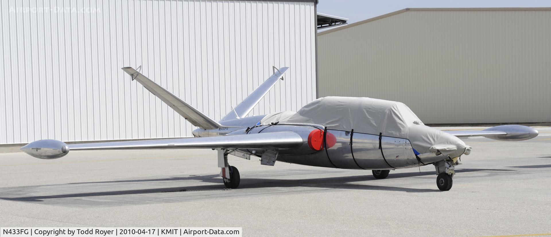 N433FG, 1963 Fouga CM-170 Magister C/N 433, Minter Field fly in 2010