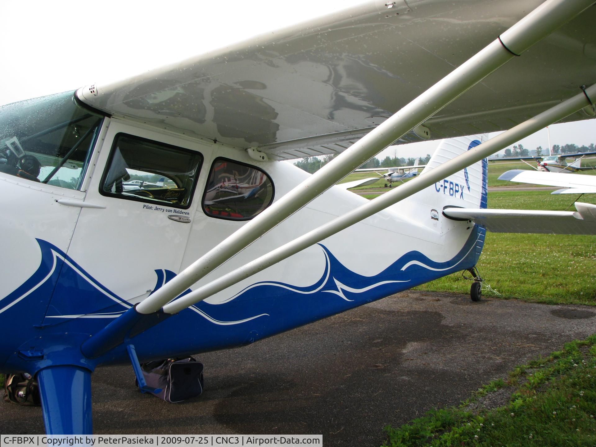 C-FBPX, 1949 Stinson 108-3 Voyager C/N 108-5067, @ Brampton Airport