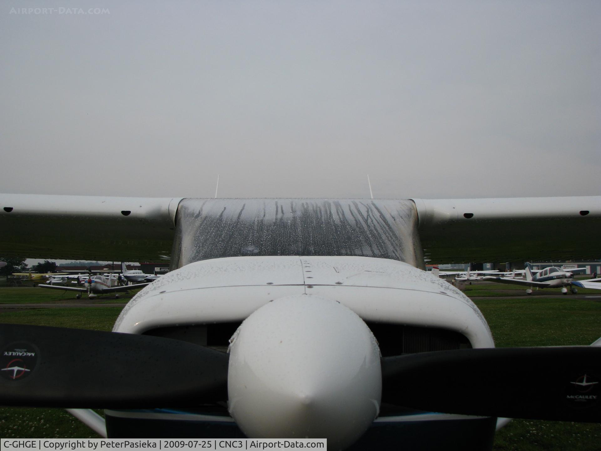 C-GHGE, 1963 Cessna 210-5 (205) C/N 205 0459, @ Brampton Airport