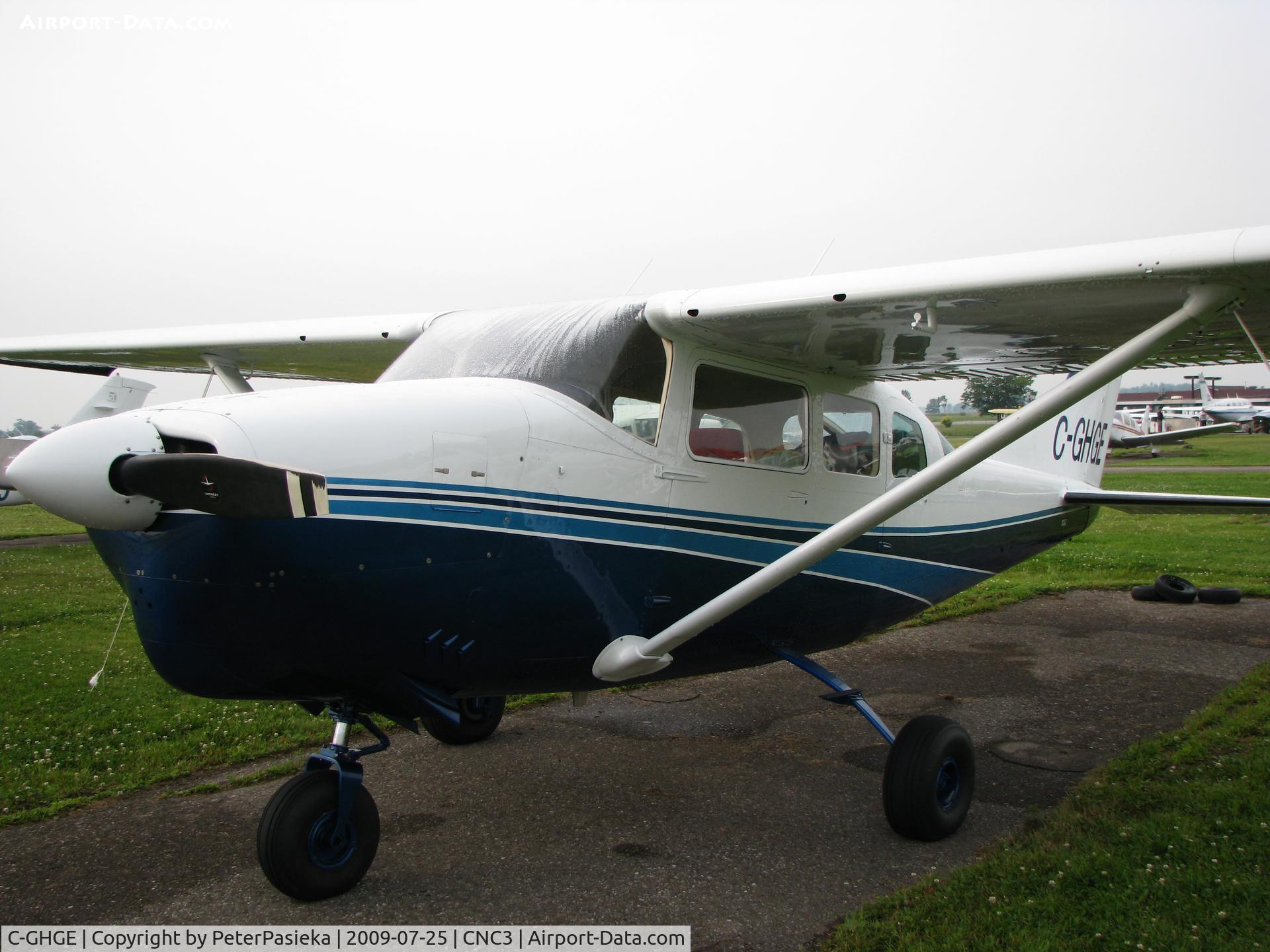 C-GHGE, 1963 Cessna 210-5 (205) C/N 205 0459, @ Brampton Airport