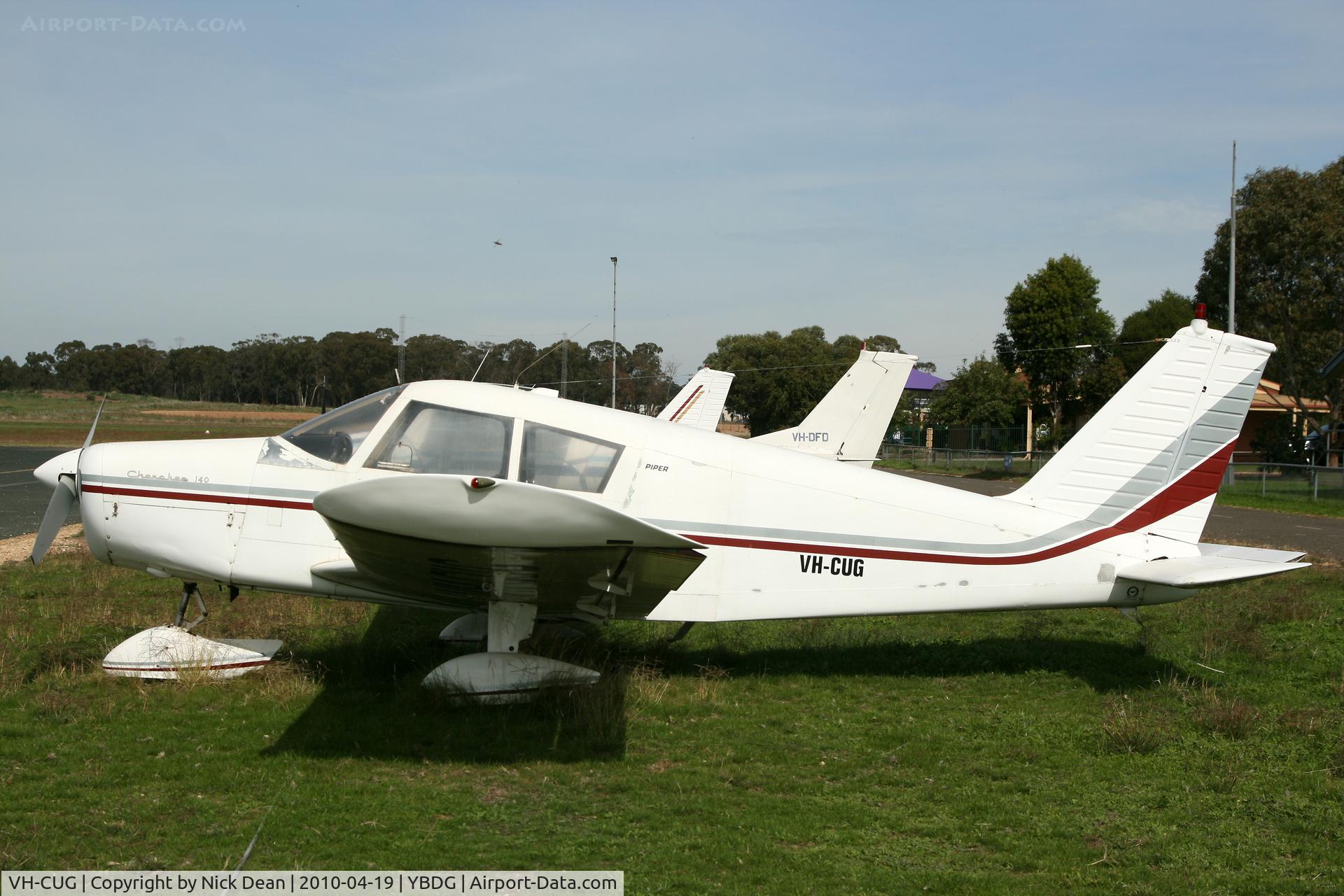 VH-CUG, 1967 Piper PA-28-140 Cherokee C/N 28-23308, YBDG