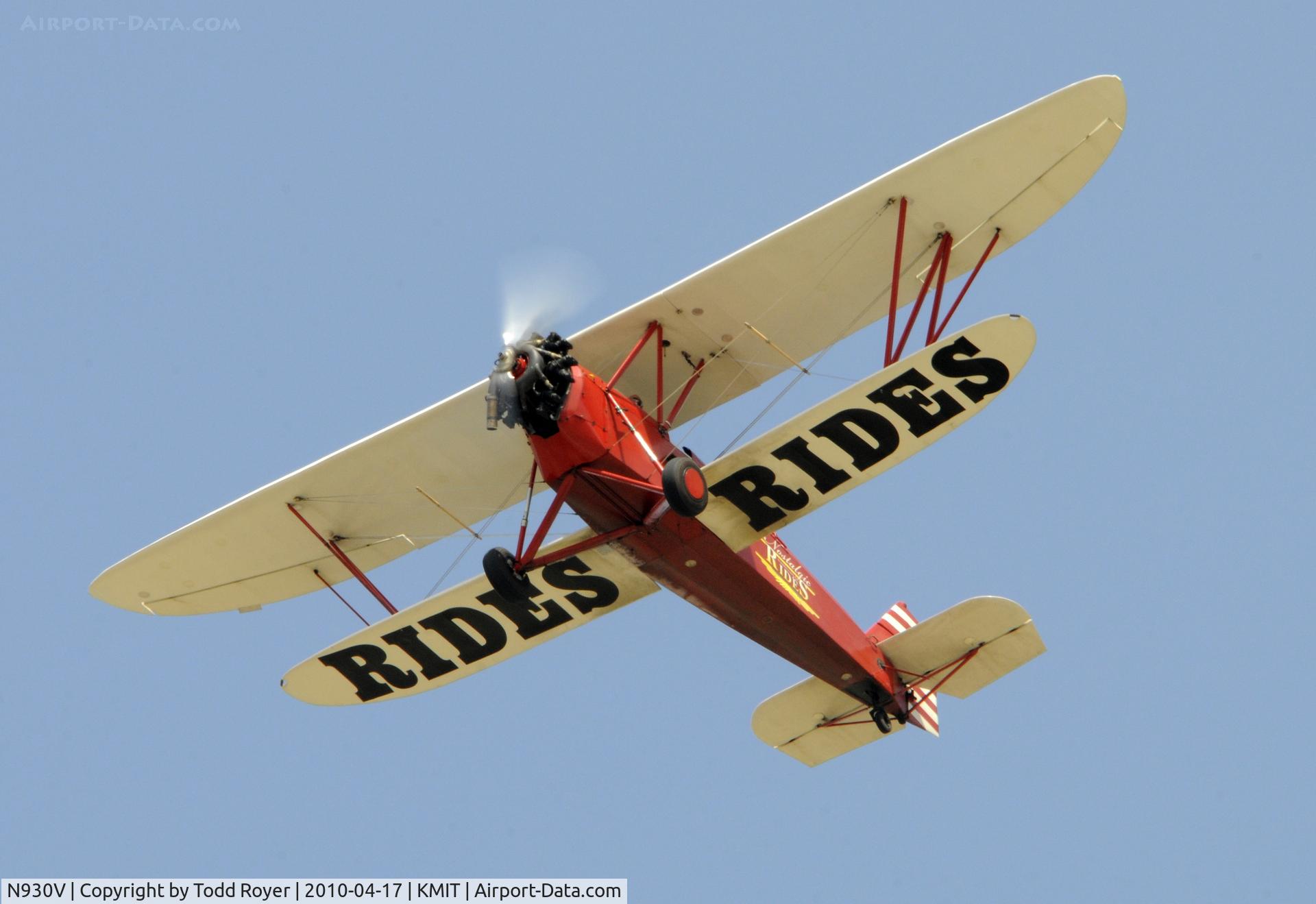 N930V, 1930 New Standard D-25 C/N 152, Minter Field fly in 2010