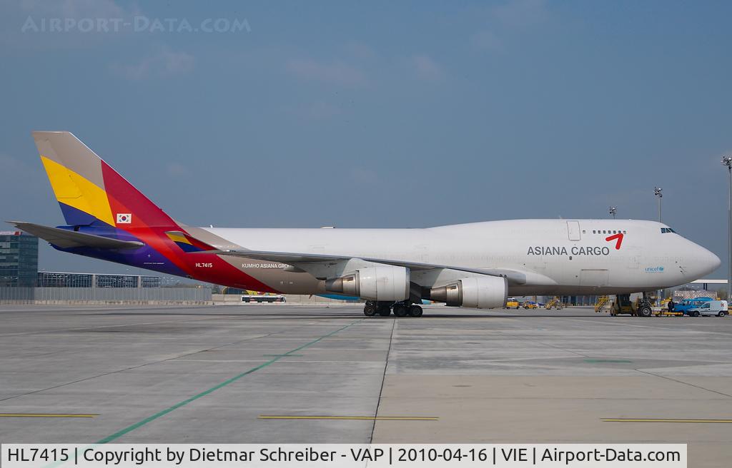HL7415, 1993 Boeing 747-48EM(BDSF) C/N 25777, Asiana Boeing 747-400