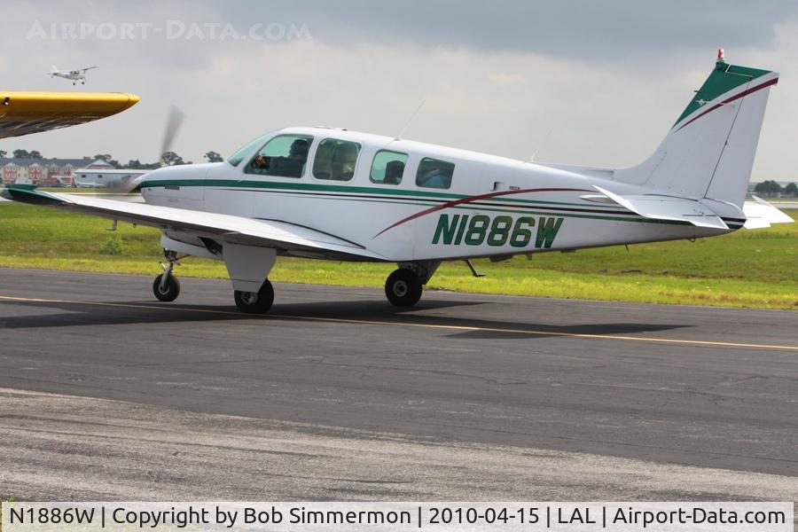 N1886W, 1973 Beech A36 Bonanza 36 C/N E-441, Sun N Fun 2010