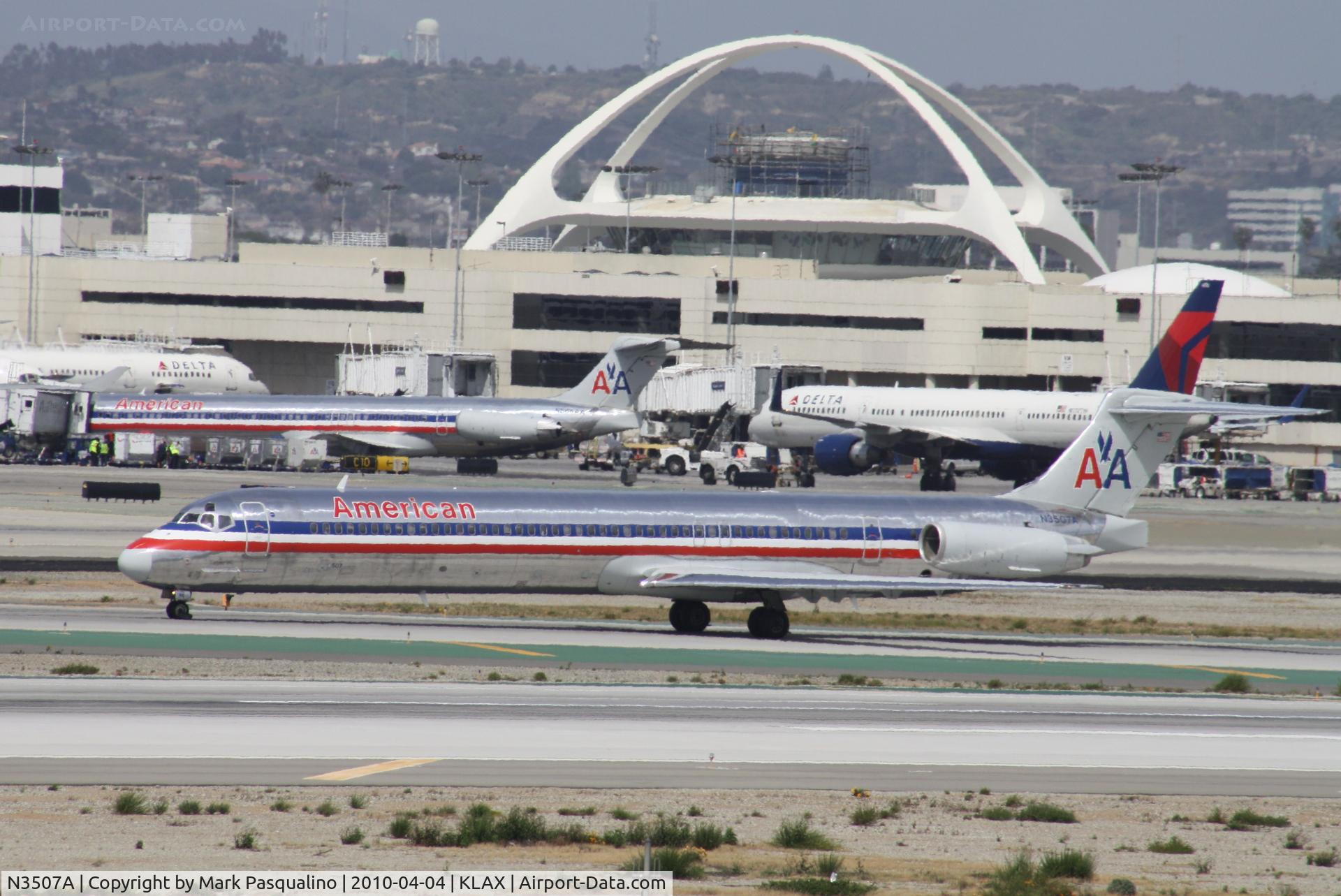 N3507A, 1989 McDonnell Douglas MD-82 (DC-9-82) C/N 49801, MD-82