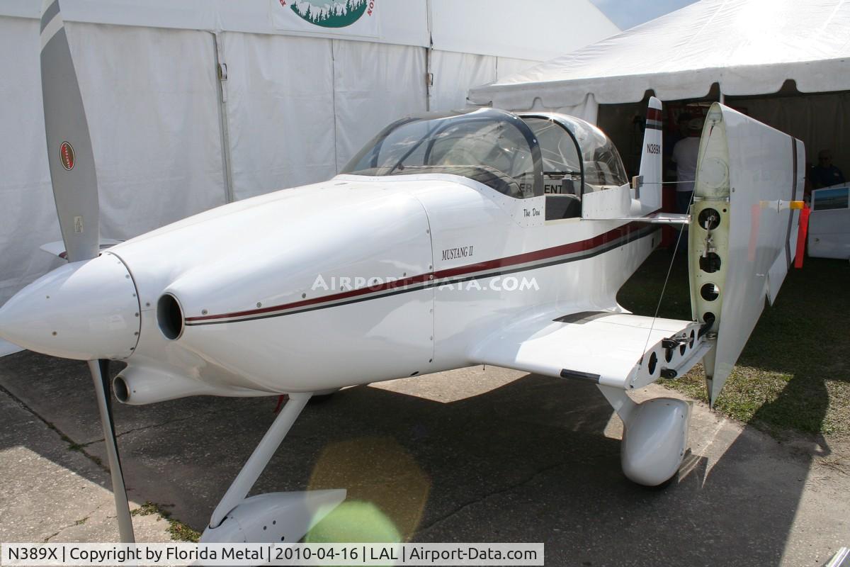 N389X, Bushby Mustang II C/N M-II-2050, Mustang II