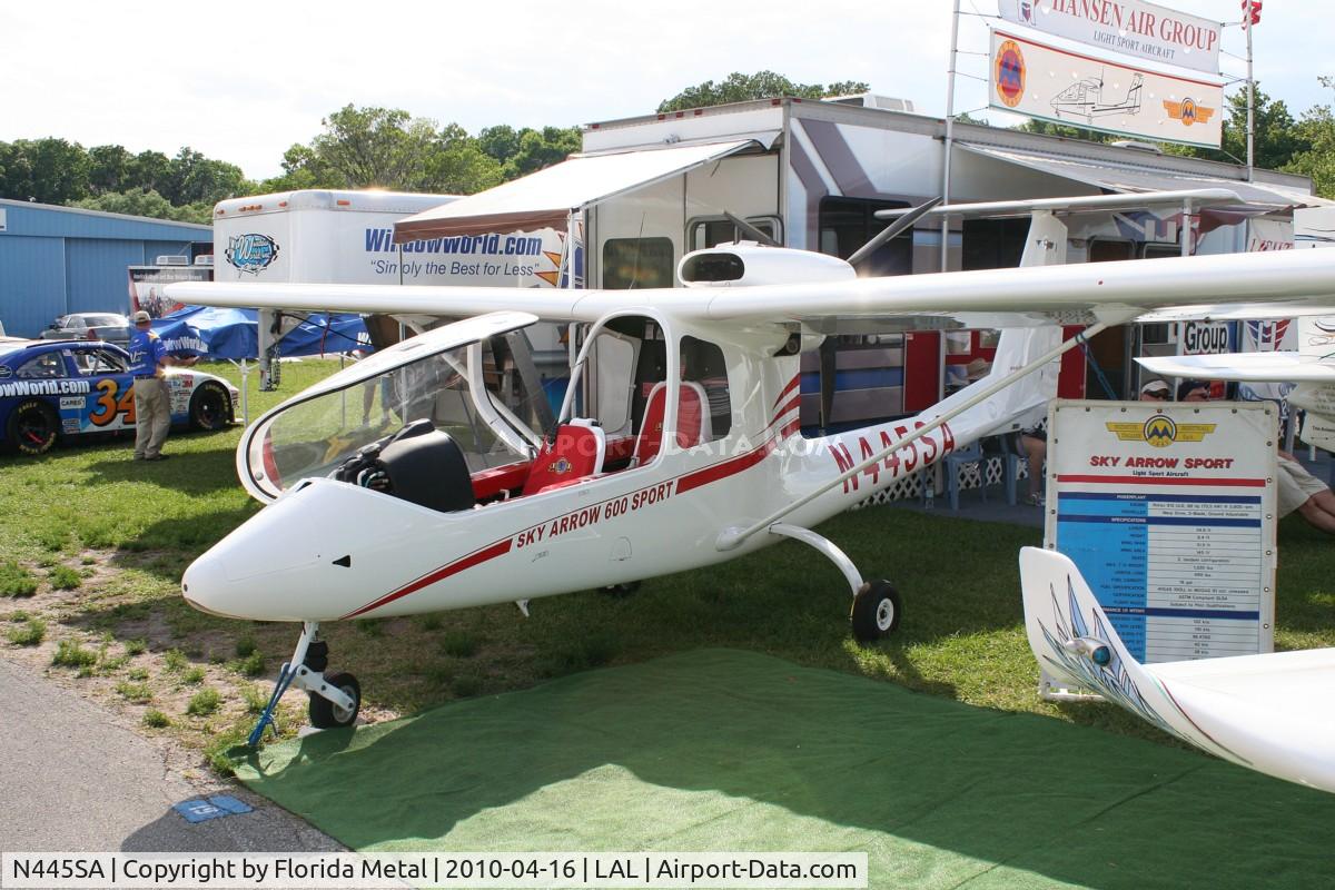 N445SA, 2007 Iniziative Industriali Italiane Sky Arrow 600 Sport C/N LSA008, Sky Arrow Sport
