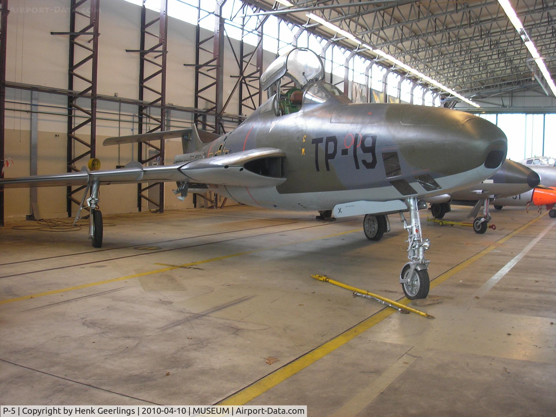 P-5, Republic RF-84F Thunderflash C/N Not found (51-11253), TP-19 ; MLM Dutch AF Museum - Soesterberg