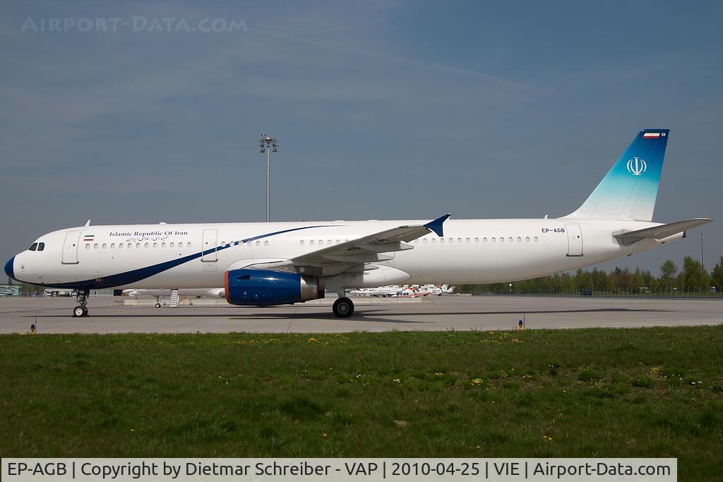 EP-AGB, 2000 Airbus A321-231 C/N 1202, Iran Government Airbus 321