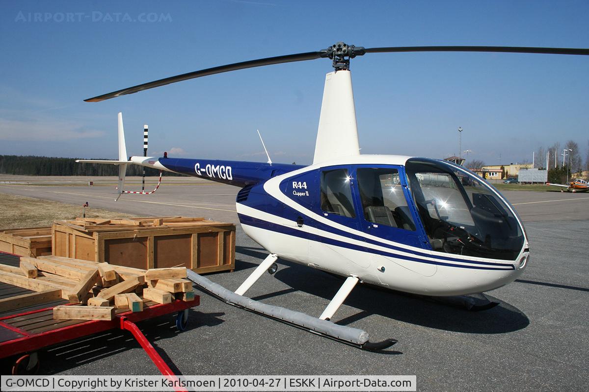 G-OMCD, 2004 Robinson R44 II C/N 10249, Imported to Sweden