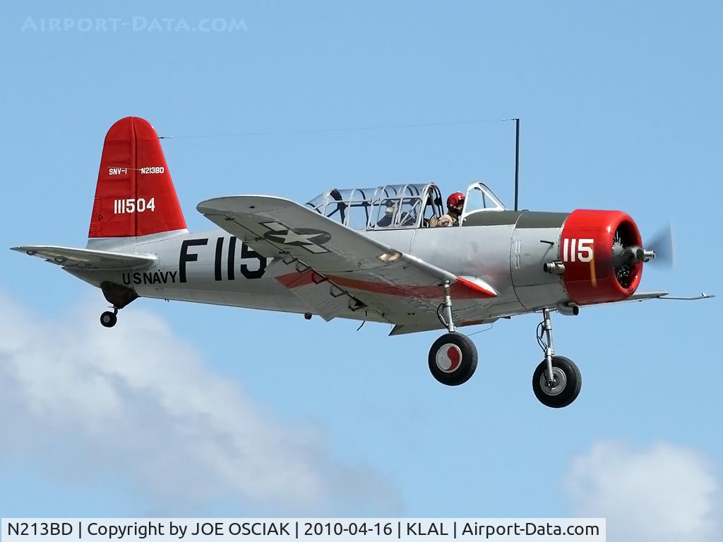 N213BD, 1941 Consolidated Vultee BT-13A C/N 2514, @KLAL