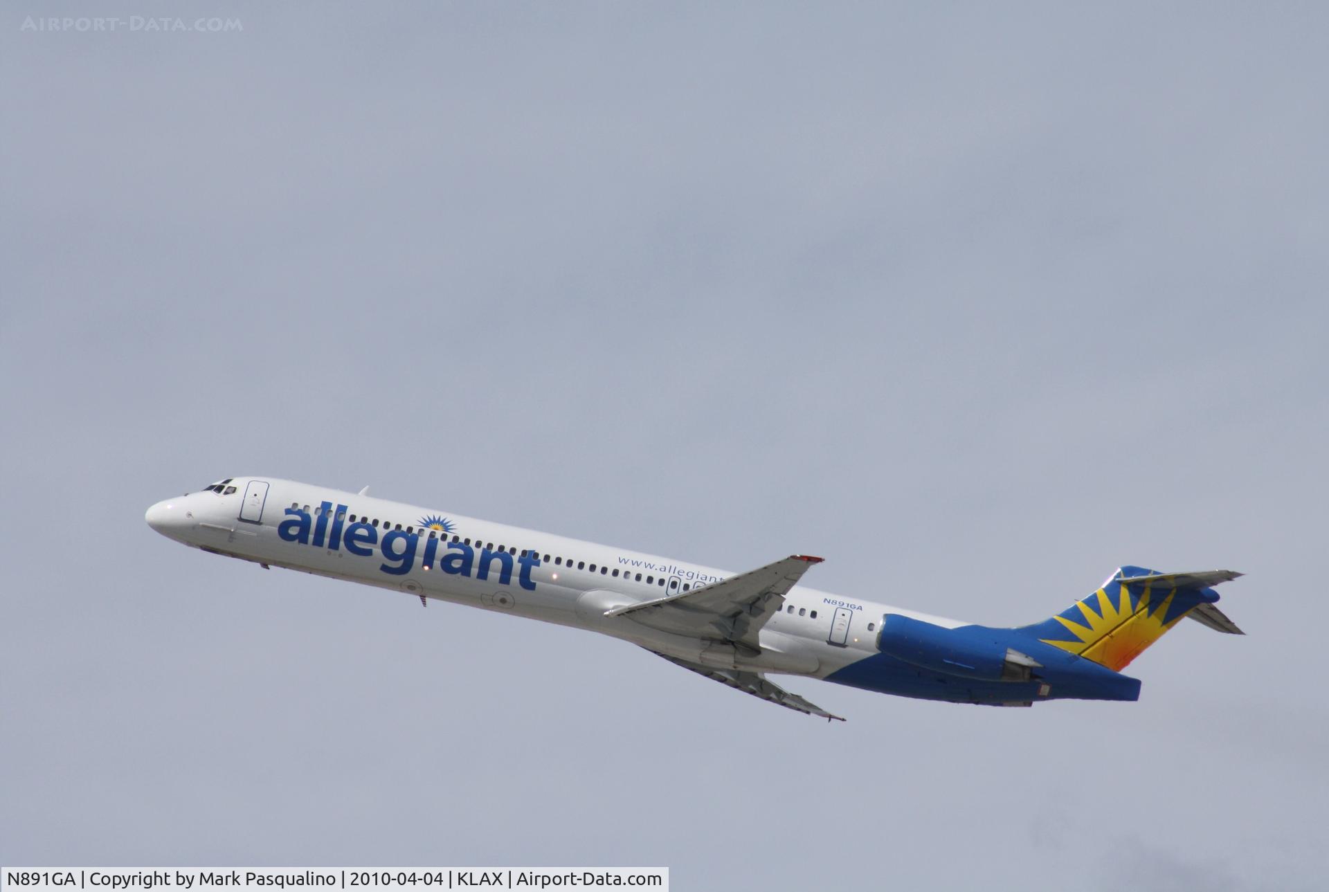 N891GA, 1986 McDonnell Douglas MD-83 (DC-9-83) C/N 49423, MD-83