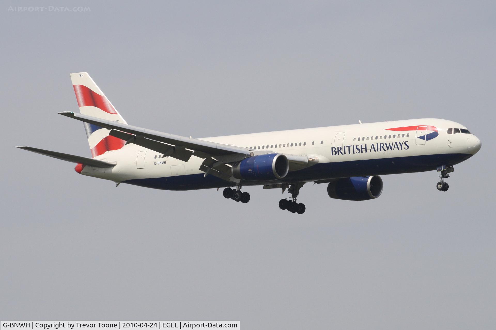 G-BNWH, 1990 Boeing 767-336 C/N 24340, BOEING 767-336, c/n: 24340