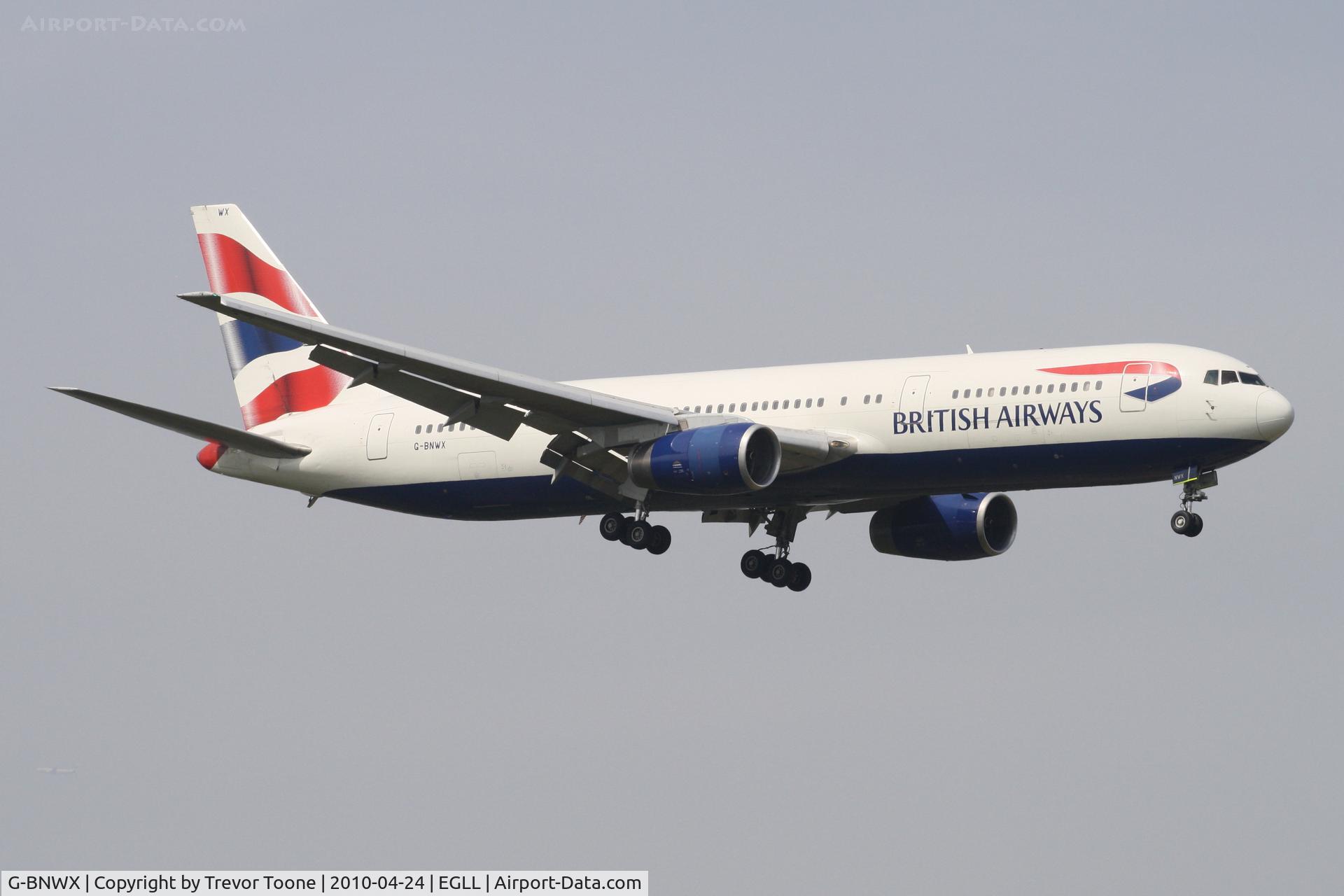 G-BNWX, 1994 Boeing 767-336 C/N 25832, BOEING 767-336, c/n: 25832