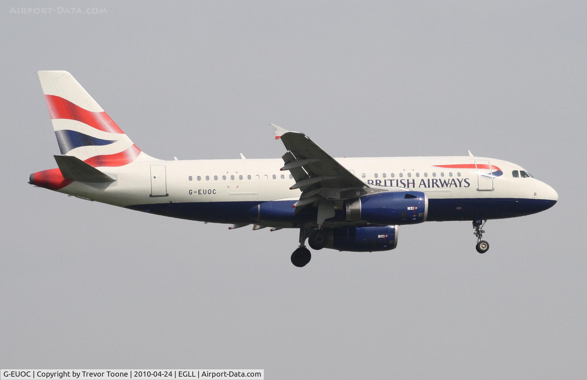 G-EUOC, 2001 Airbus A319-131 C/N 1537, AIRBUS A319-131, c/n: 1537