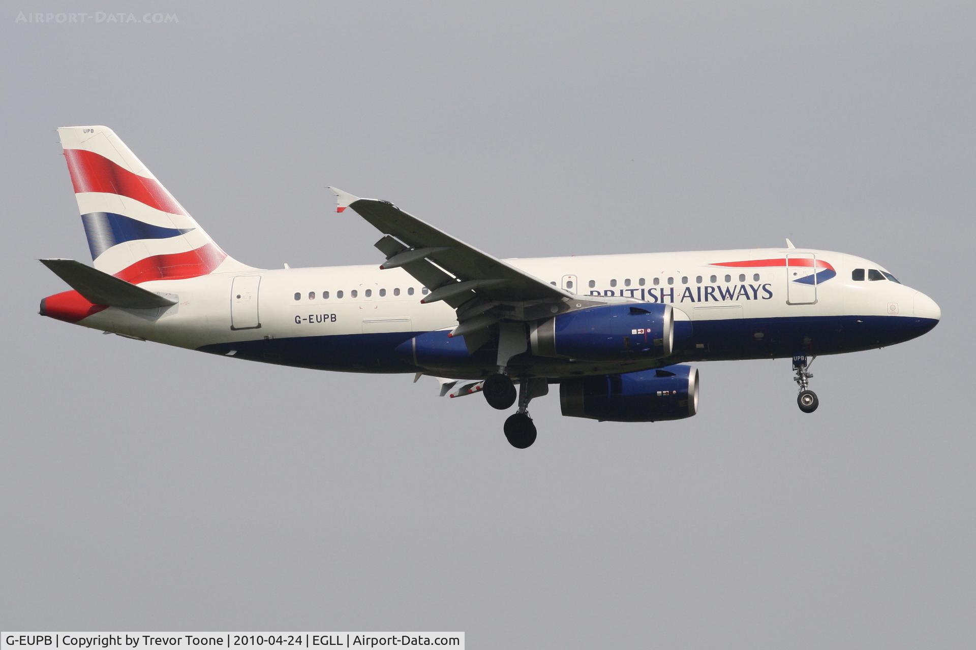 G-EUPB, 1999 Airbus A319-131 C/N 1115, AIRBUS A319-131, c/n: 1115