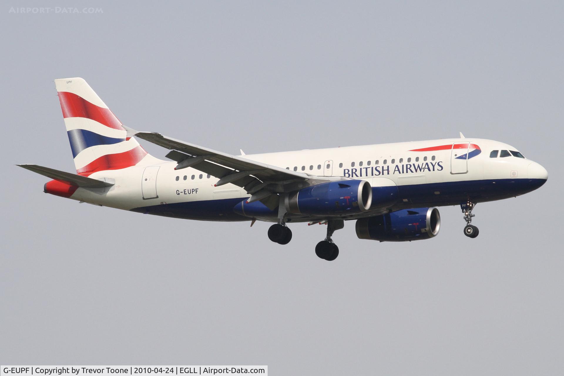 G-EUPF, 2000 Airbus A319-131 C/N 1197, AIRBUS A319-131, c/n: 1197