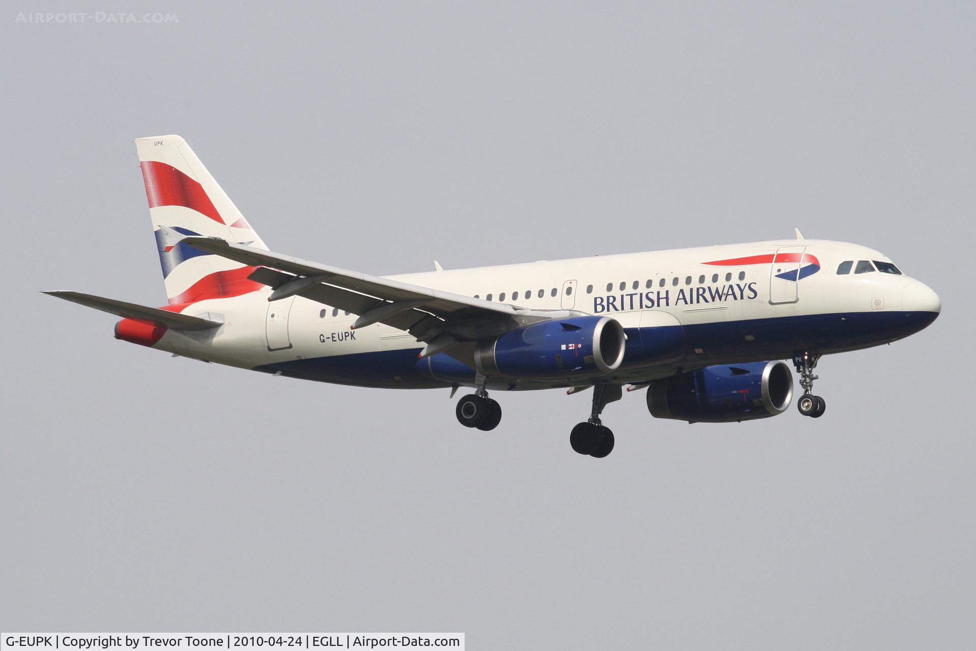 G-EUPK, 2000 Airbus A319-131 C/N 1236, AIRBUS A319-131, c/n: 1236