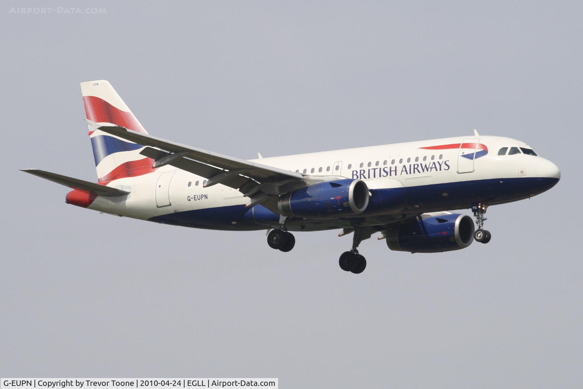 G-EUPN, 2000 Airbus A319-131 C/N 1261, AIRBUS A319-131, c/n: 1261