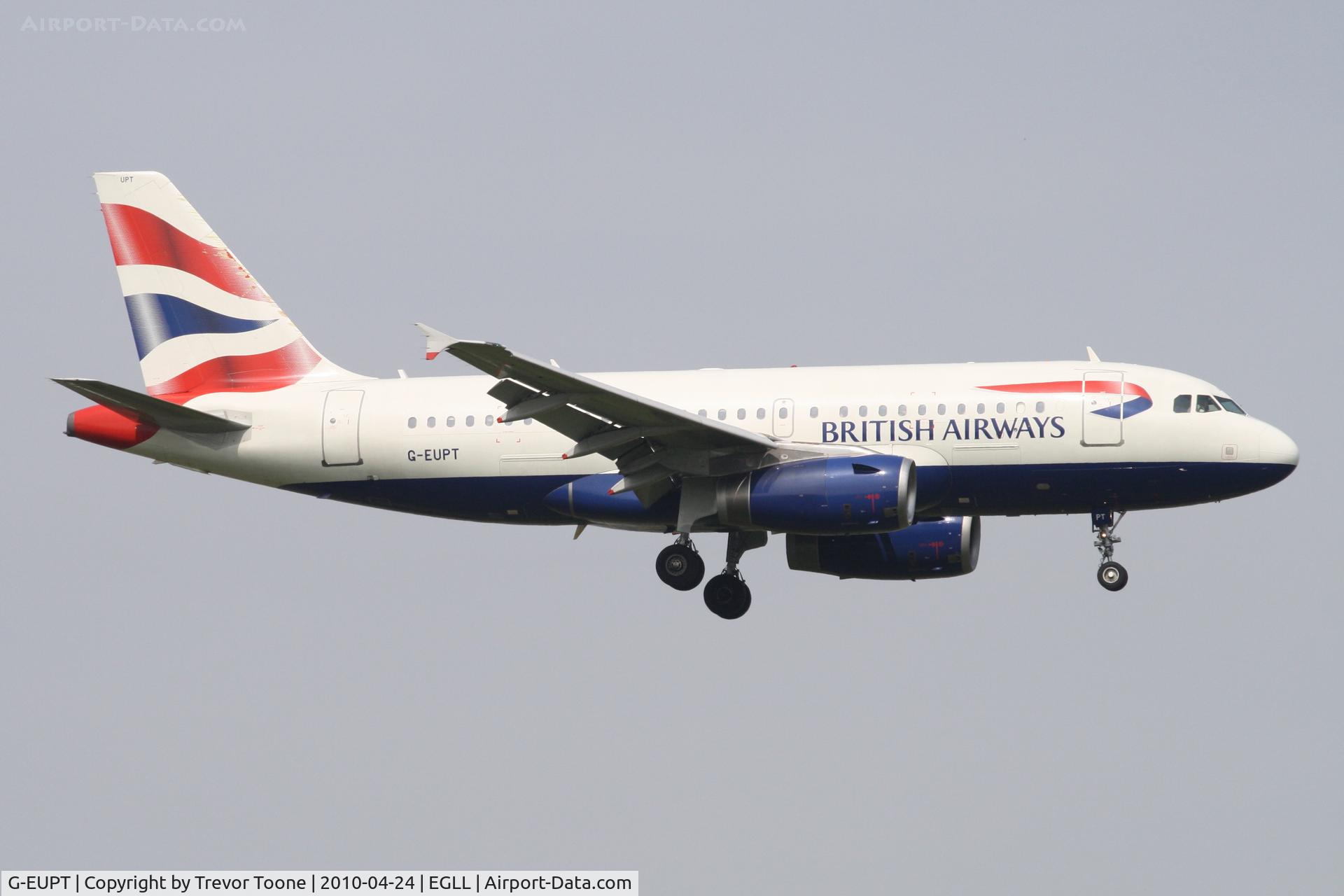 G-EUPT, 2000 Airbus A319-131 C/N 1380, AIRBUS A319-131, c/n: 1380