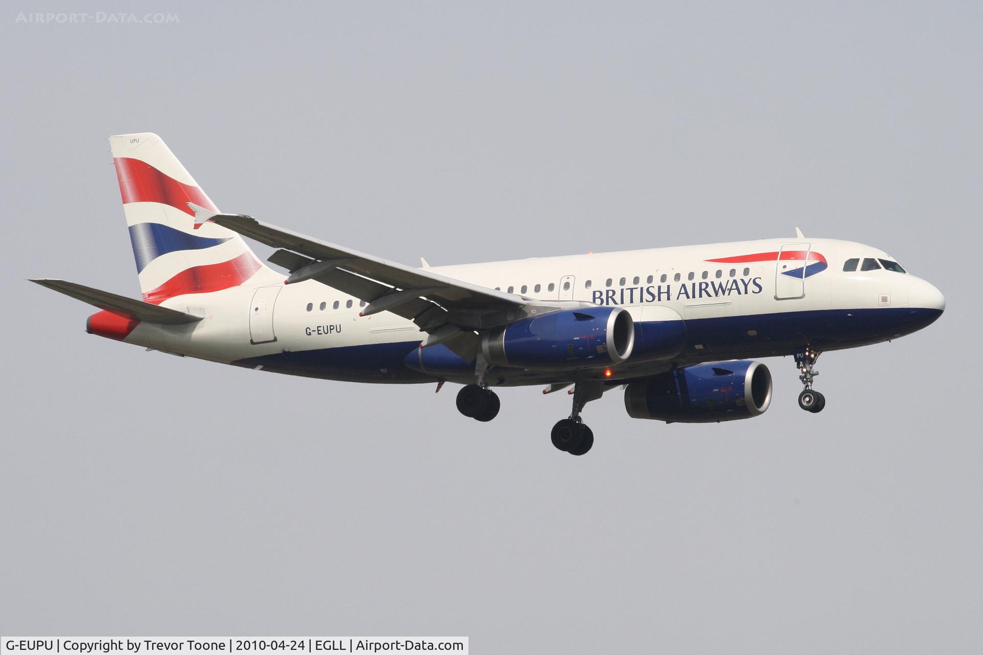 G-EUPU, 2000 Airbus A319-131 C/N 1384, AIRBUS A319-131, c/n: 1384