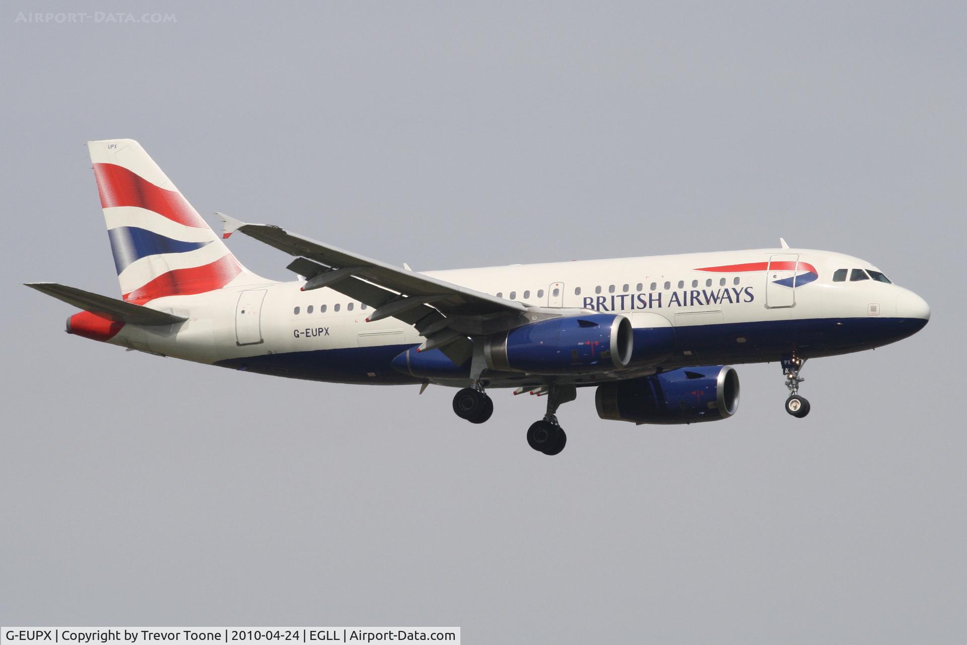G-EUPX, 2001 Airbus A319-131 C/N 1445, AIRBUS A319-131, c/n: 1445