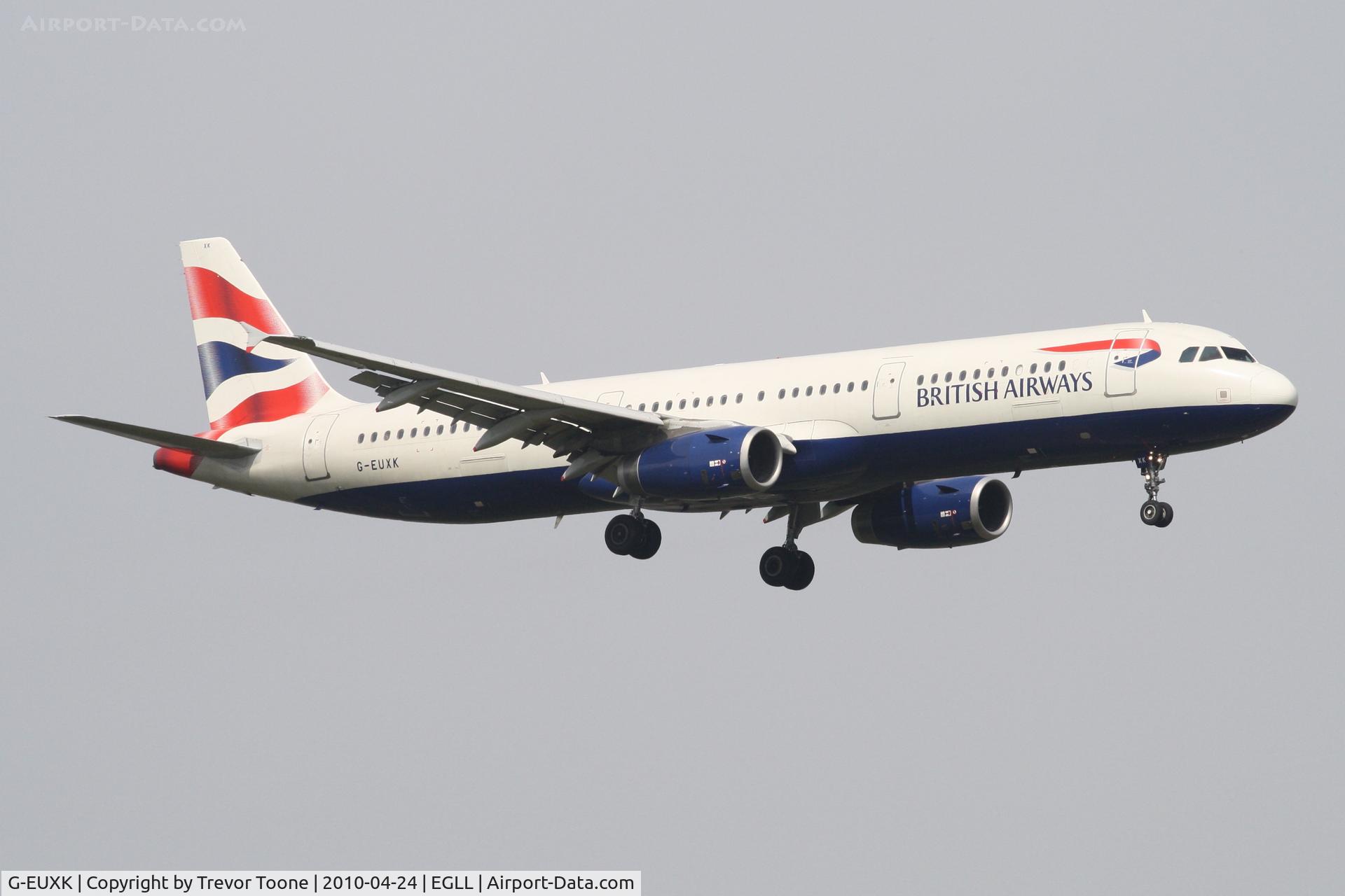 G-EUXK, 2007 Airbus A321-231 C/N 3235, AIRBUS A321-231, c/n: 3235