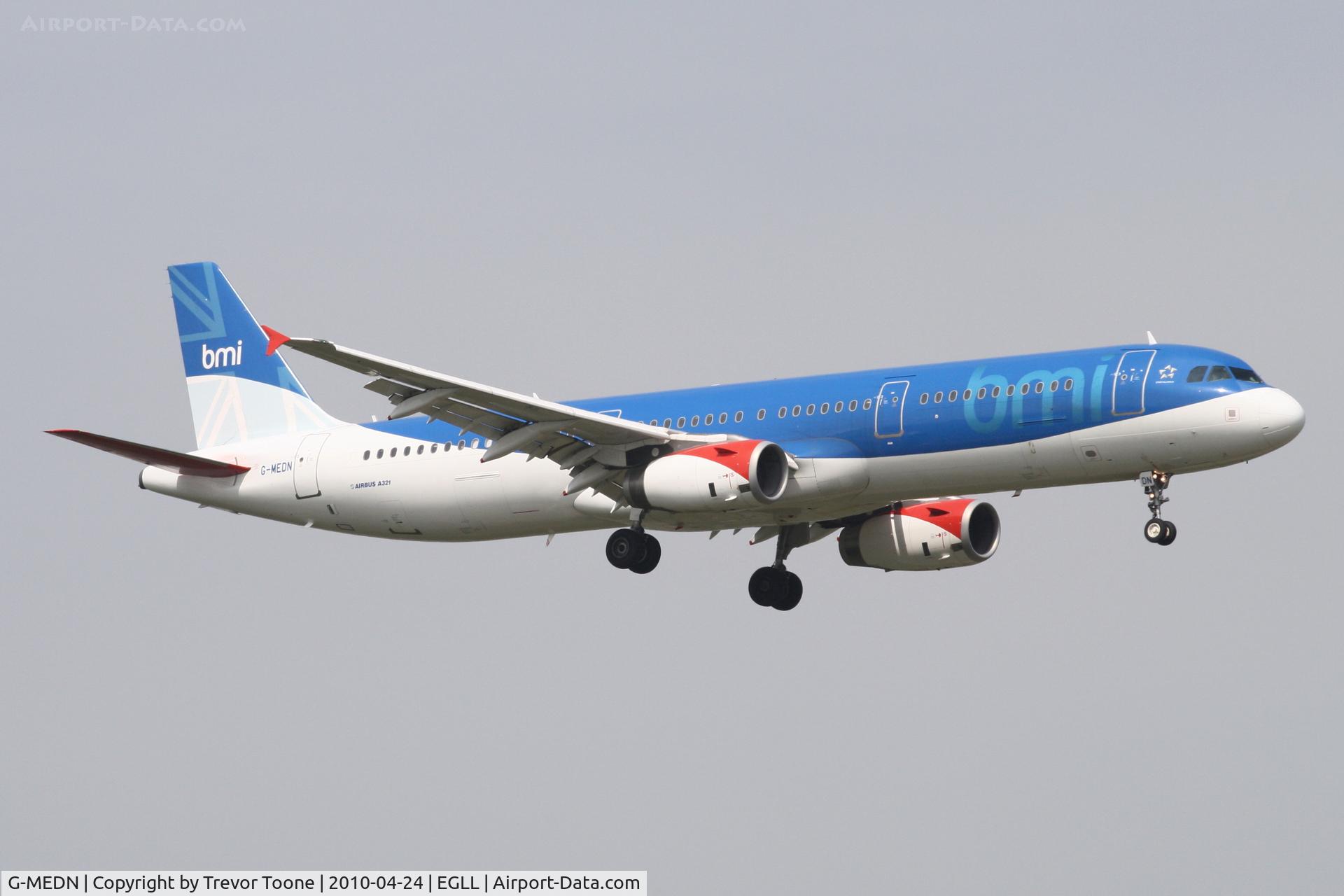 G-MEDN, 2008 Airbus A321-231 C/N 3512, AIRBUS A321-231, c/n: 3512