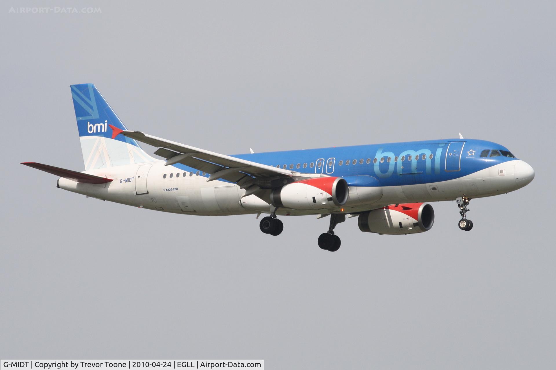 G-MIDT, 2001 Airbus A320-232 C/N 1418, AIRBUS A320-232, c/n: 1418