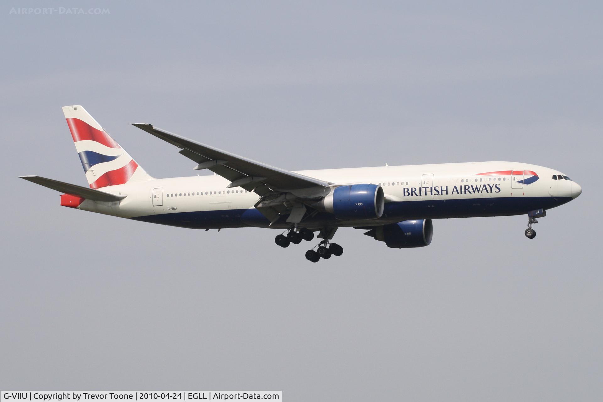 G-VIIU, 1999 Boeing 777-236 C/N 29963, BOEING 777-236, c/n: 29963