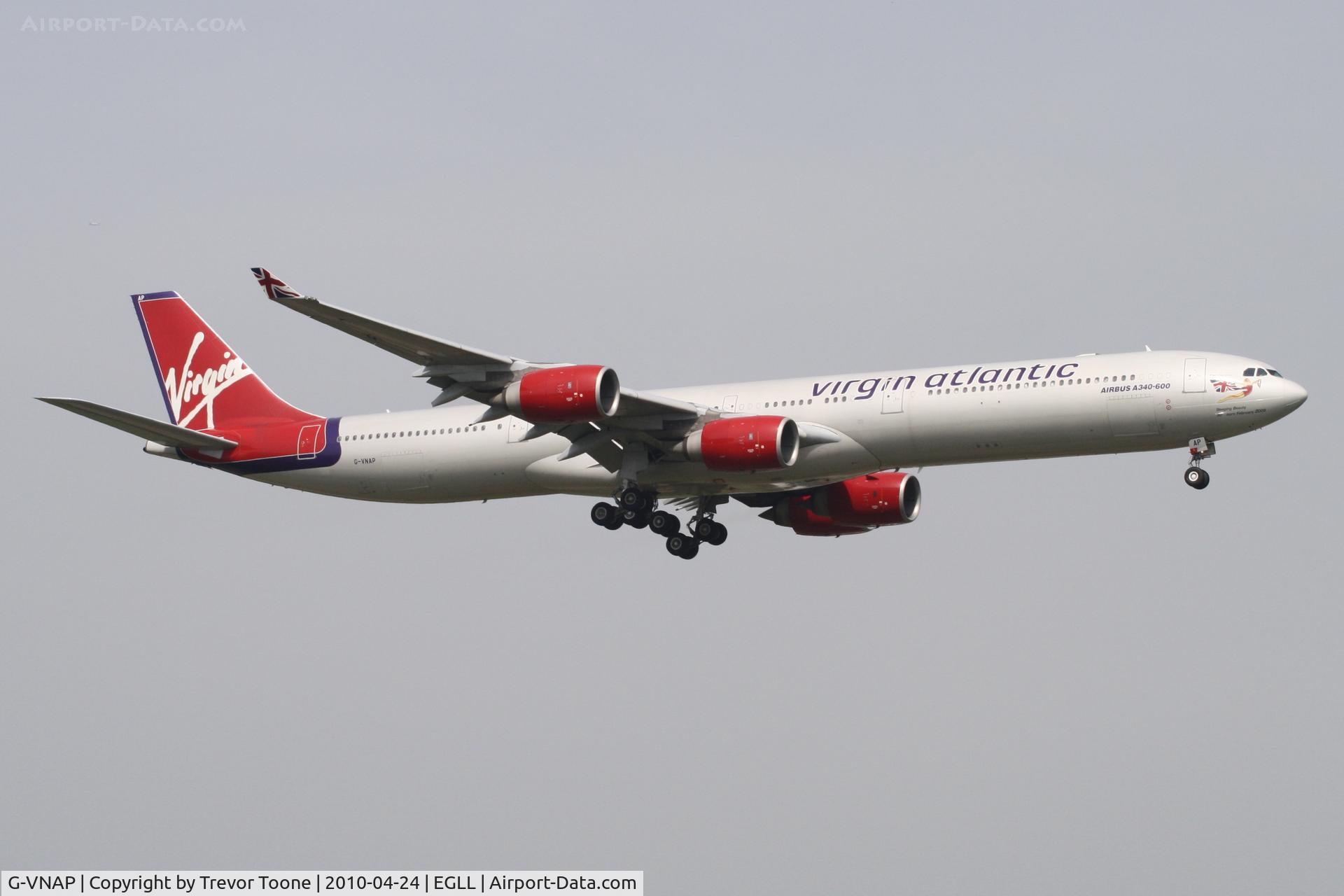 G-VNAP, 2005 Airbus A340-642 C/N 622, AIRBUS A340-642, c/n: 622