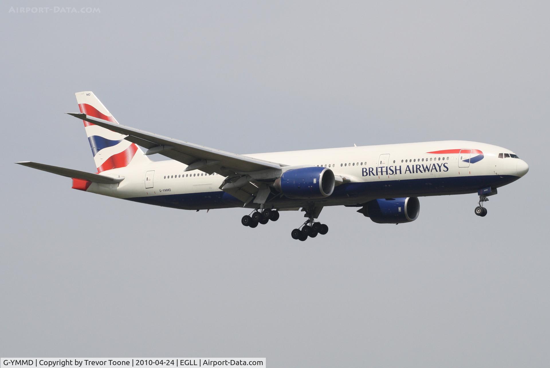 G-YMMD, 2000 Boeing 777-236 C/N 30305, BOEING 777-236, c/n: 30305