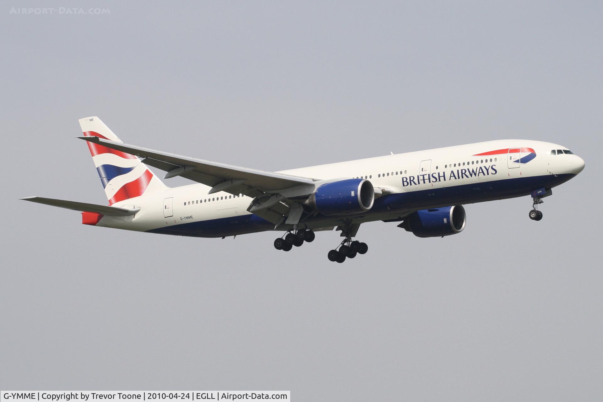 G-YMME, 2000 Boeing 777-236/ER C/N 30306, BOEING 777-236, c/n: 30306