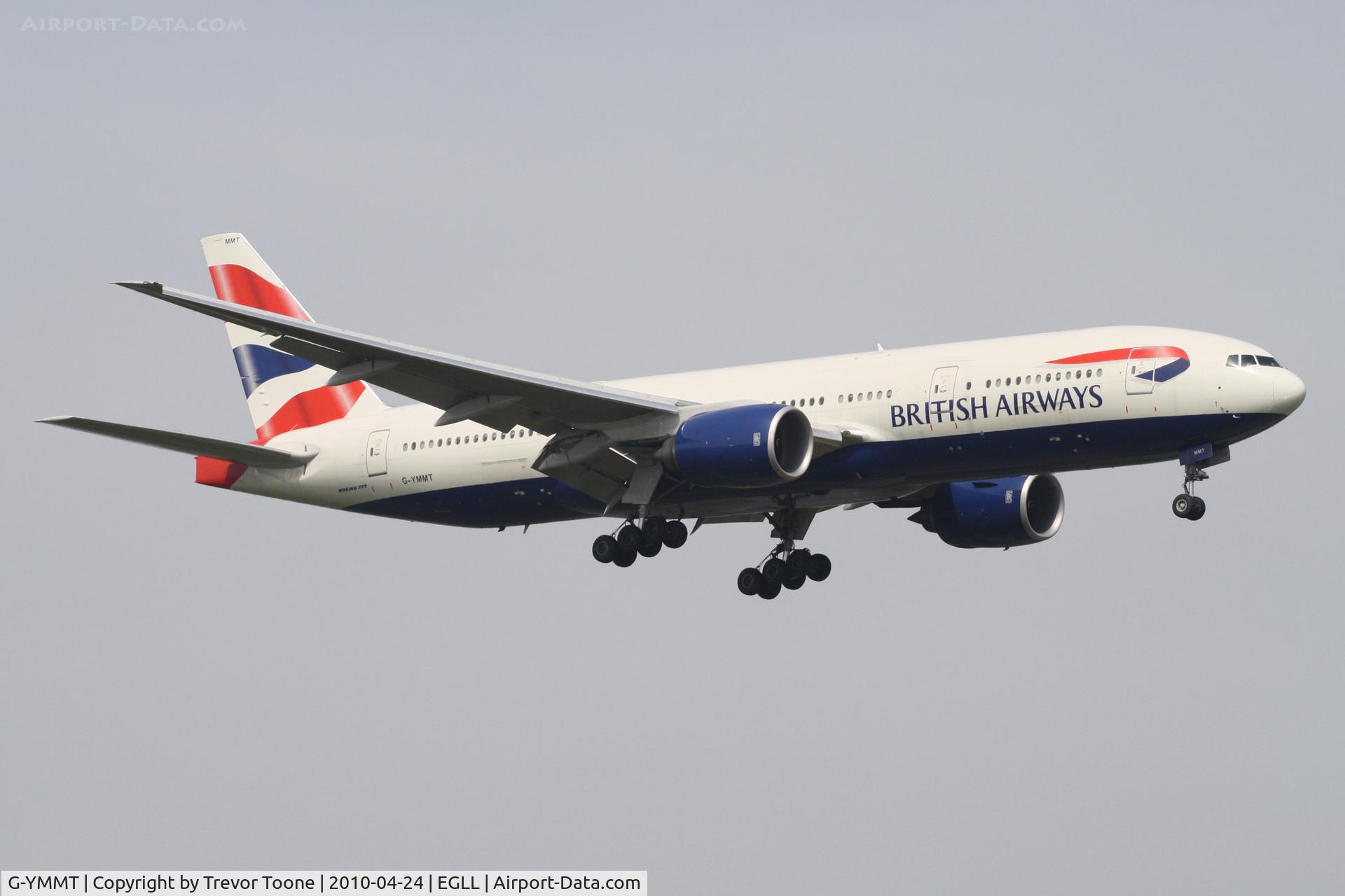 G-YMMT, 2009 Boeing 777-236/ER C/N 36518, BOEING 777-236ER, c/n: 36518