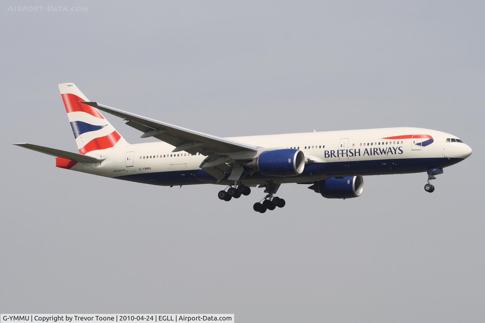 G-YMMU, 2009 Boeing 777-236/ER C/N 36519, Boeing 777-236ER, c/n: 36519